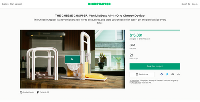🧀 We did it!! The Cheese Chopper is coming your way in a few short months! 🧀