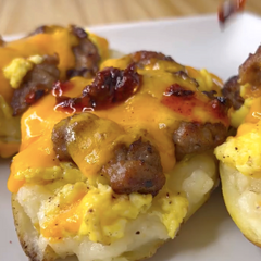 Cheese Chopper Cookbook Part 1: Chef Pat Lee’s Cheesy Loaded Potato Skins