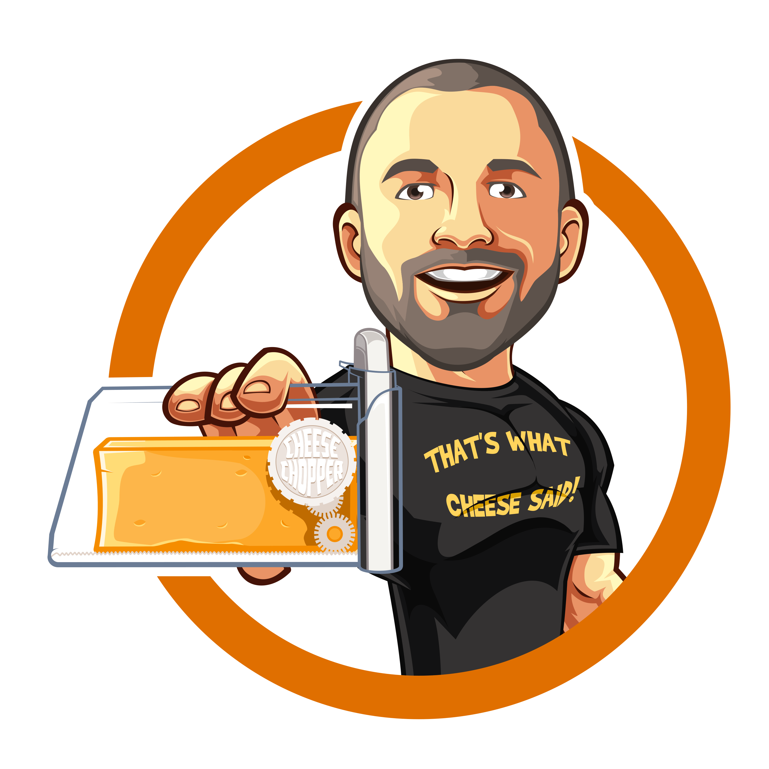 logo of The Cheese Chopper™ | All-In-One Store, Slice & Shred - Cheese Chopper LLC